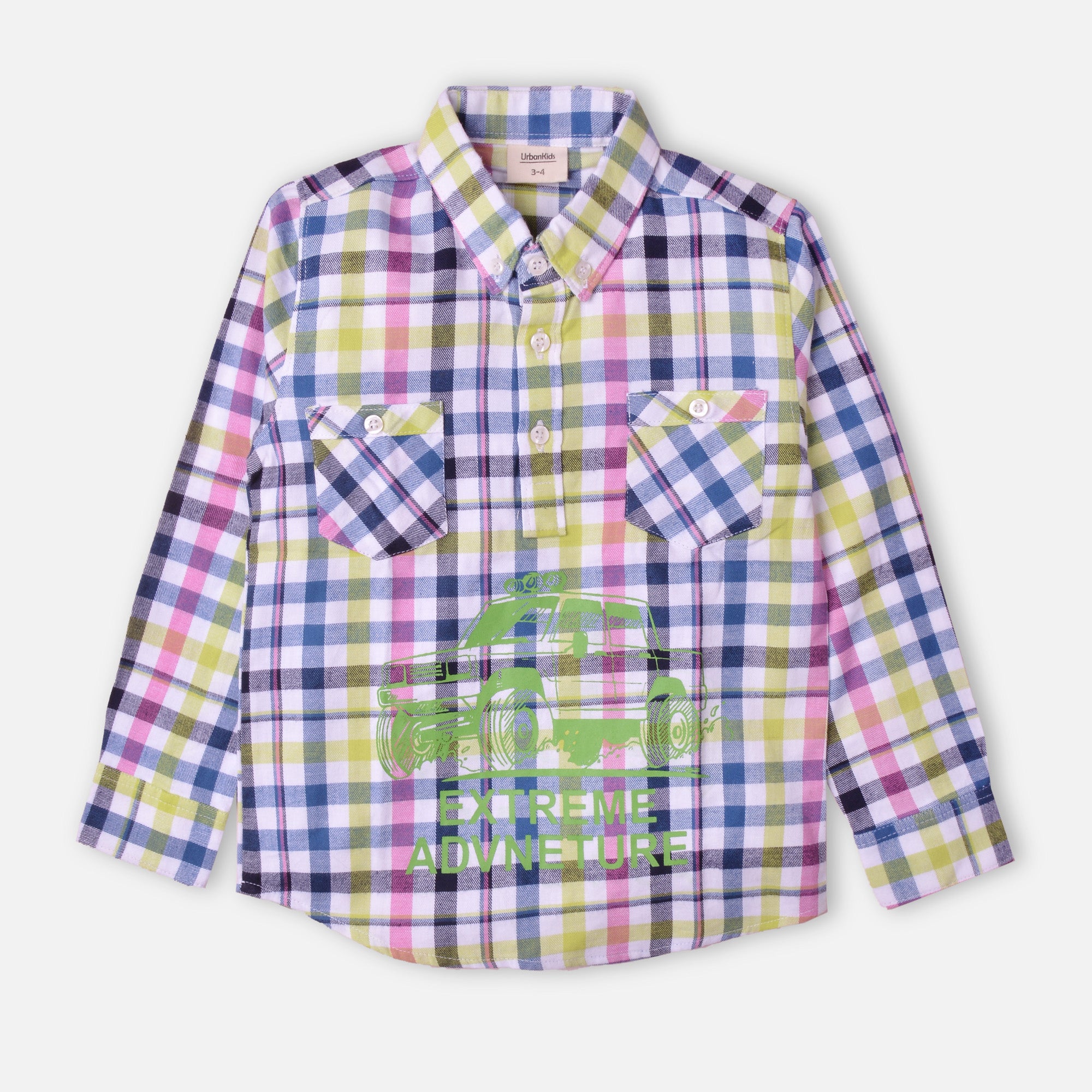 Multi-Color Casual Shirt