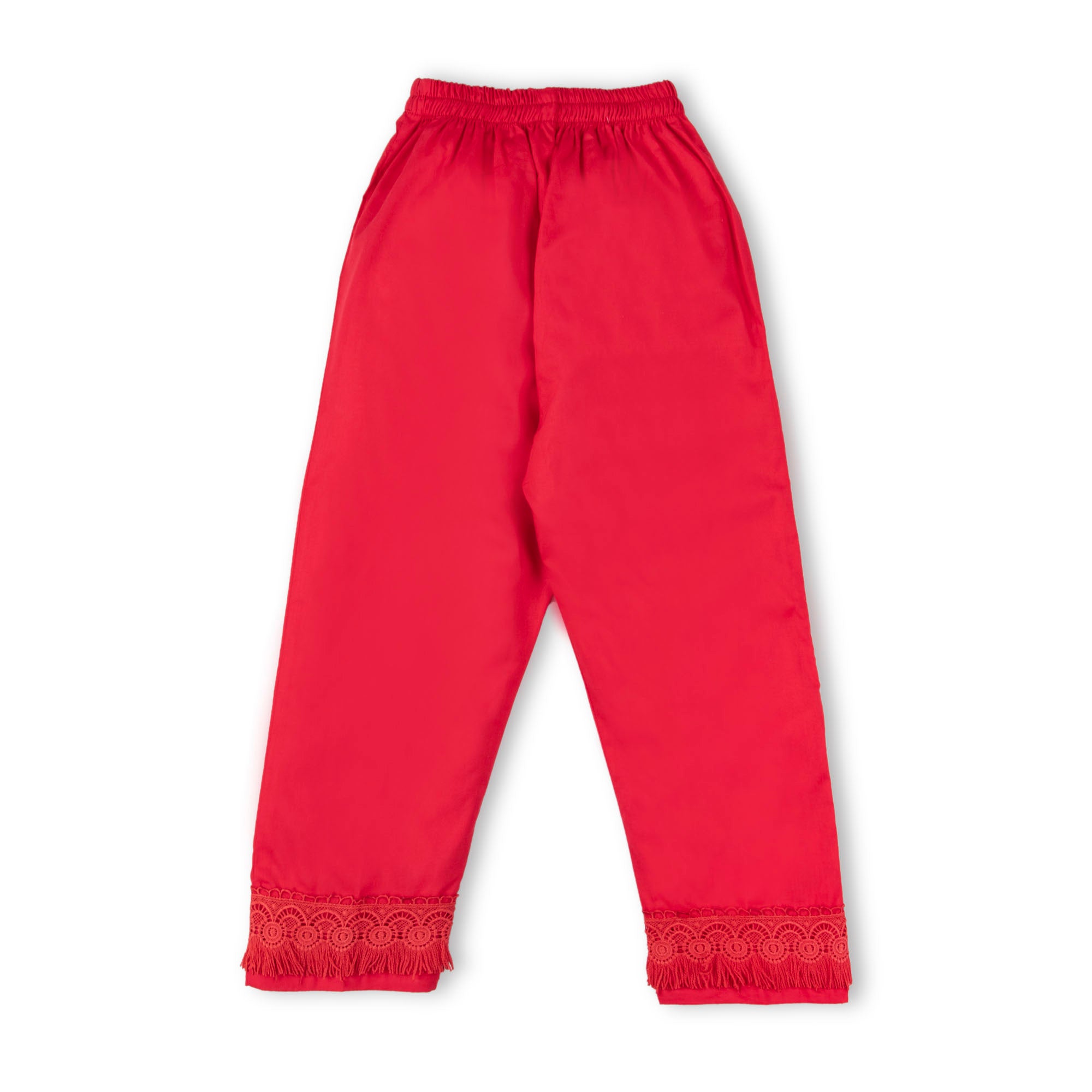 Red Girl Trousers