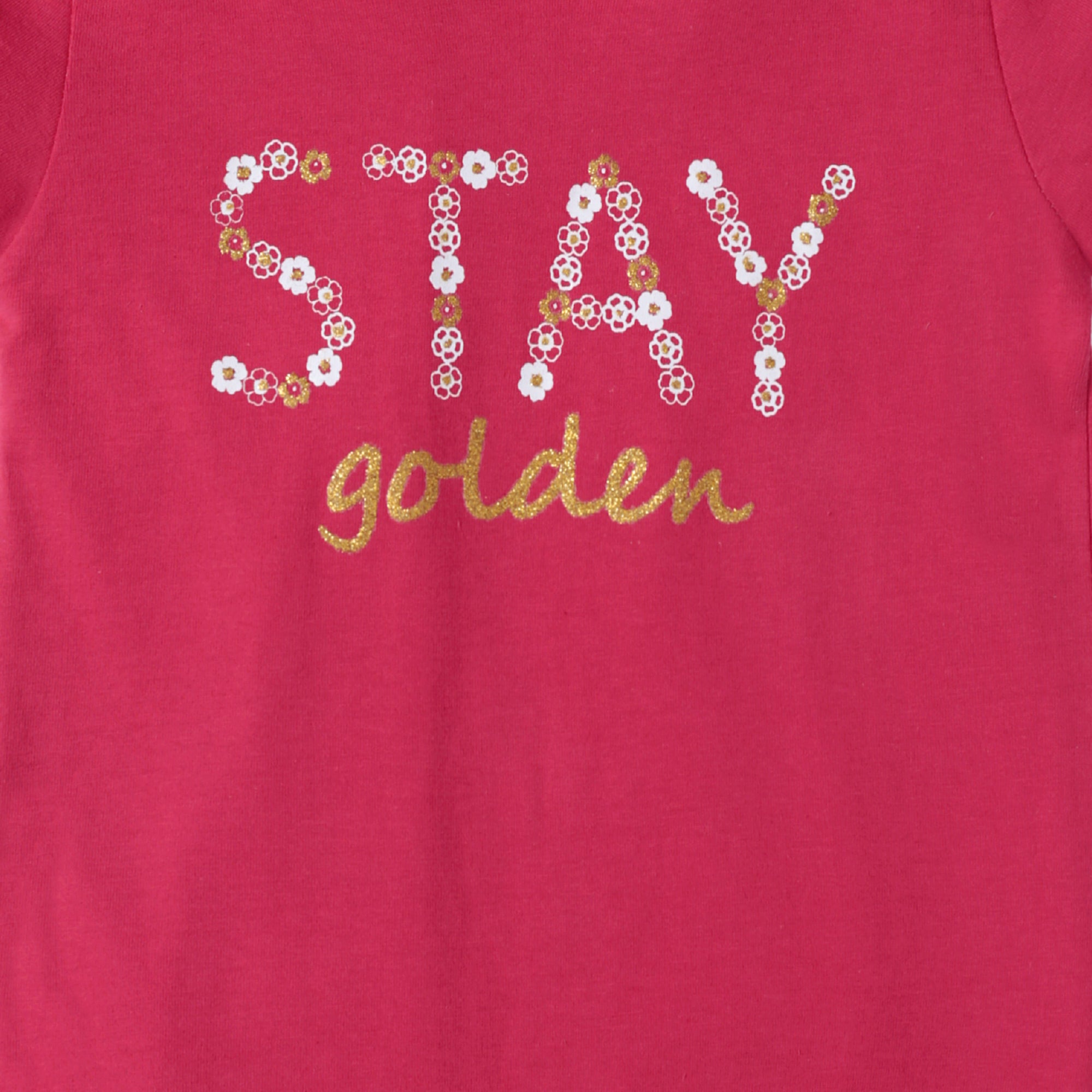 PINK GIRLS T SHIRT