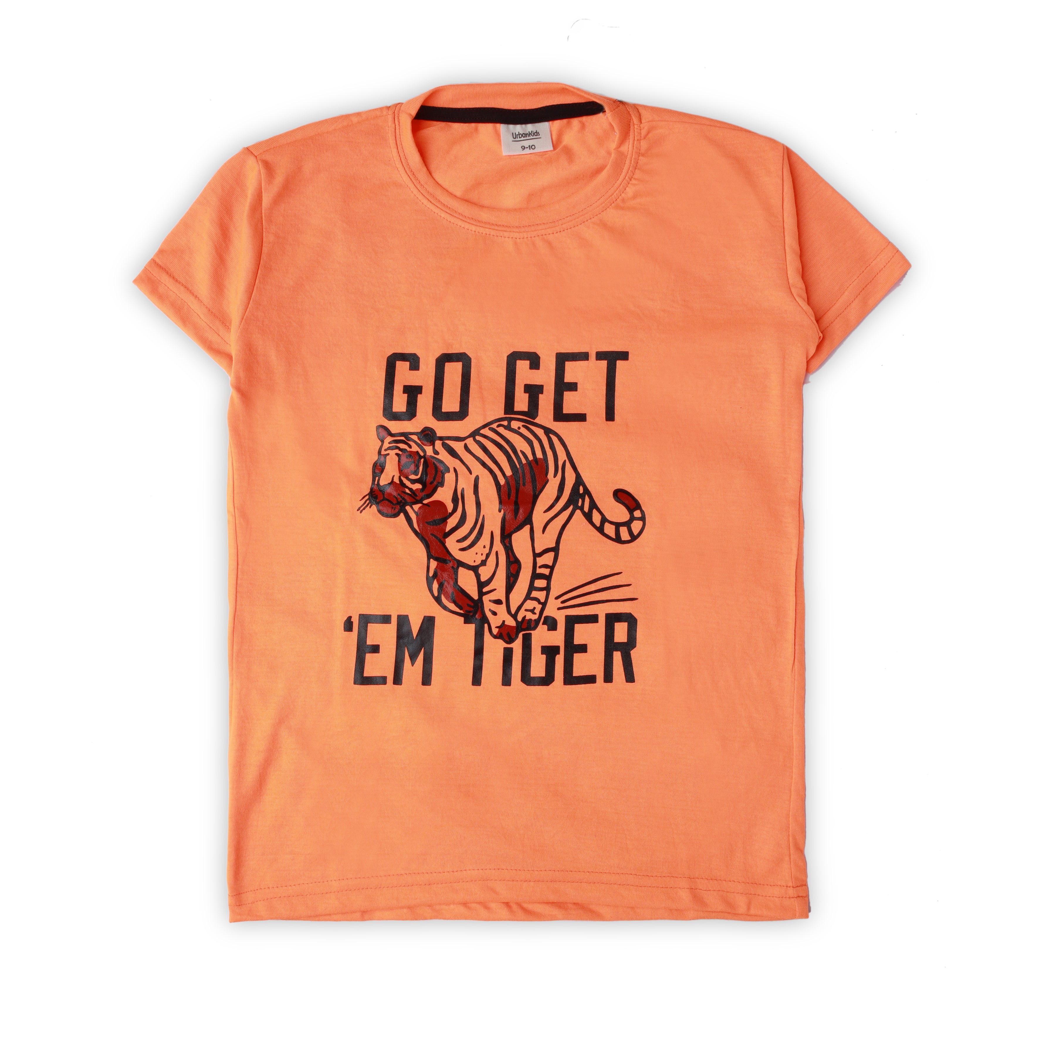 ORANGE BOYS T SHIRT