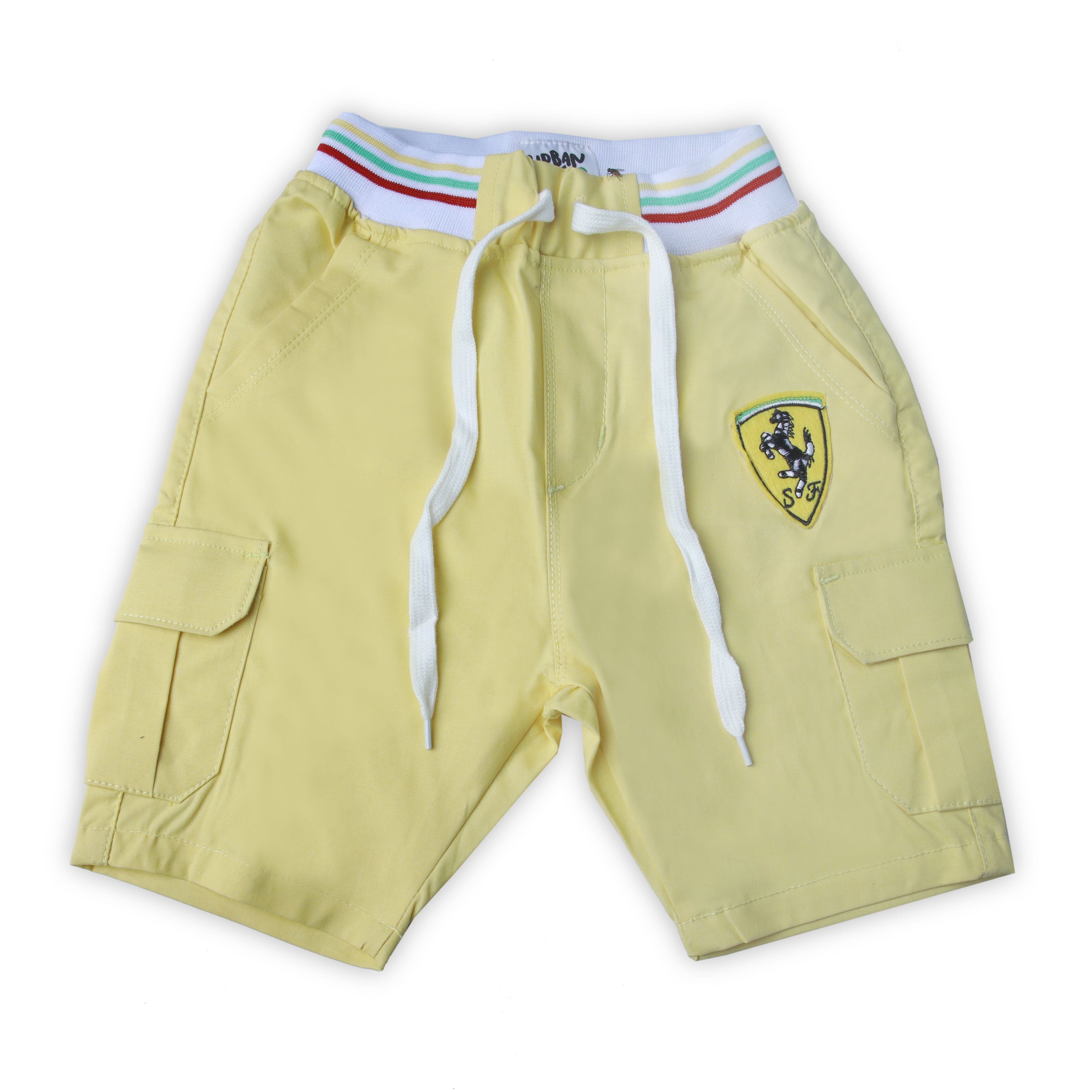 YELLOW BOYS SHORTS
