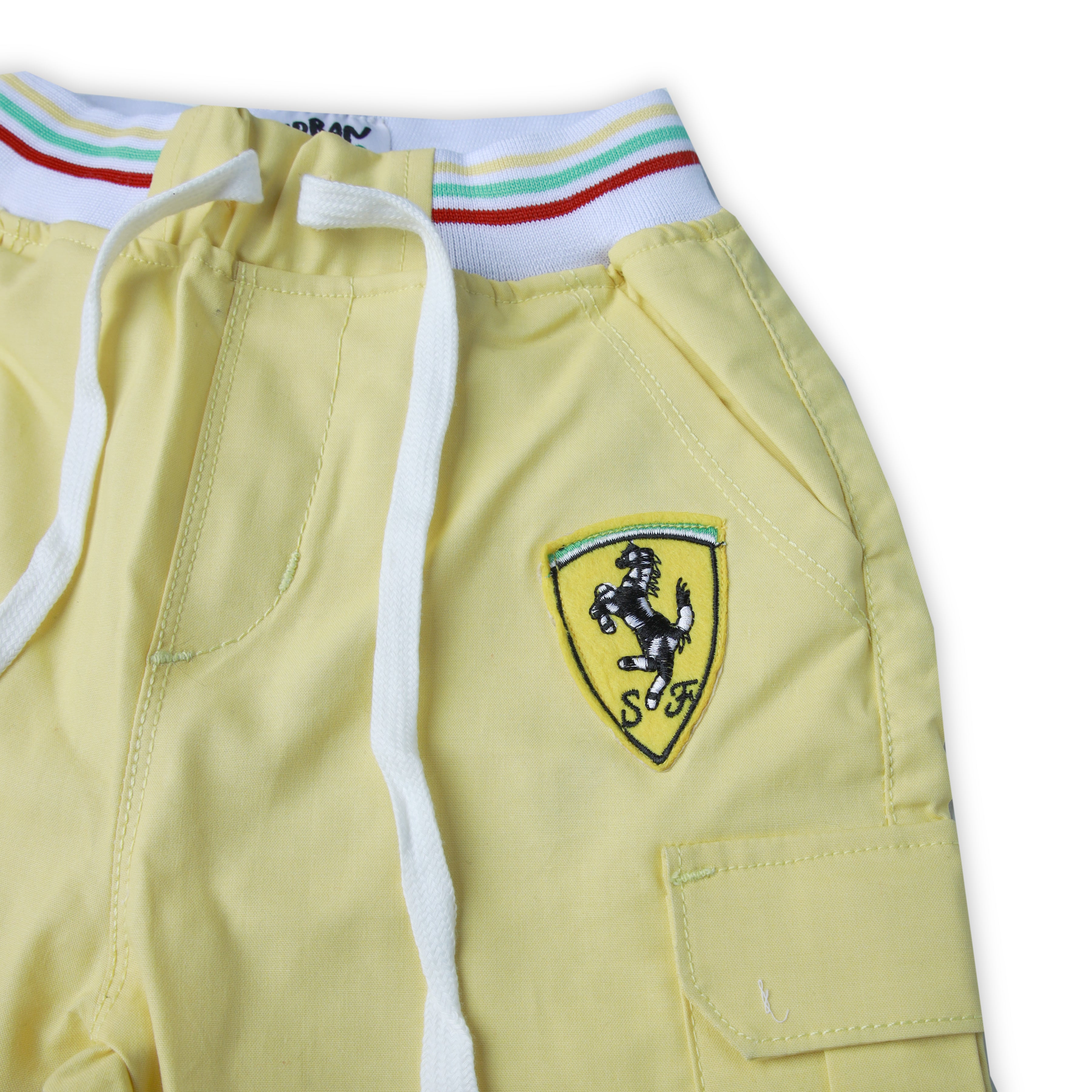 YELLOW BOYS SHORTS