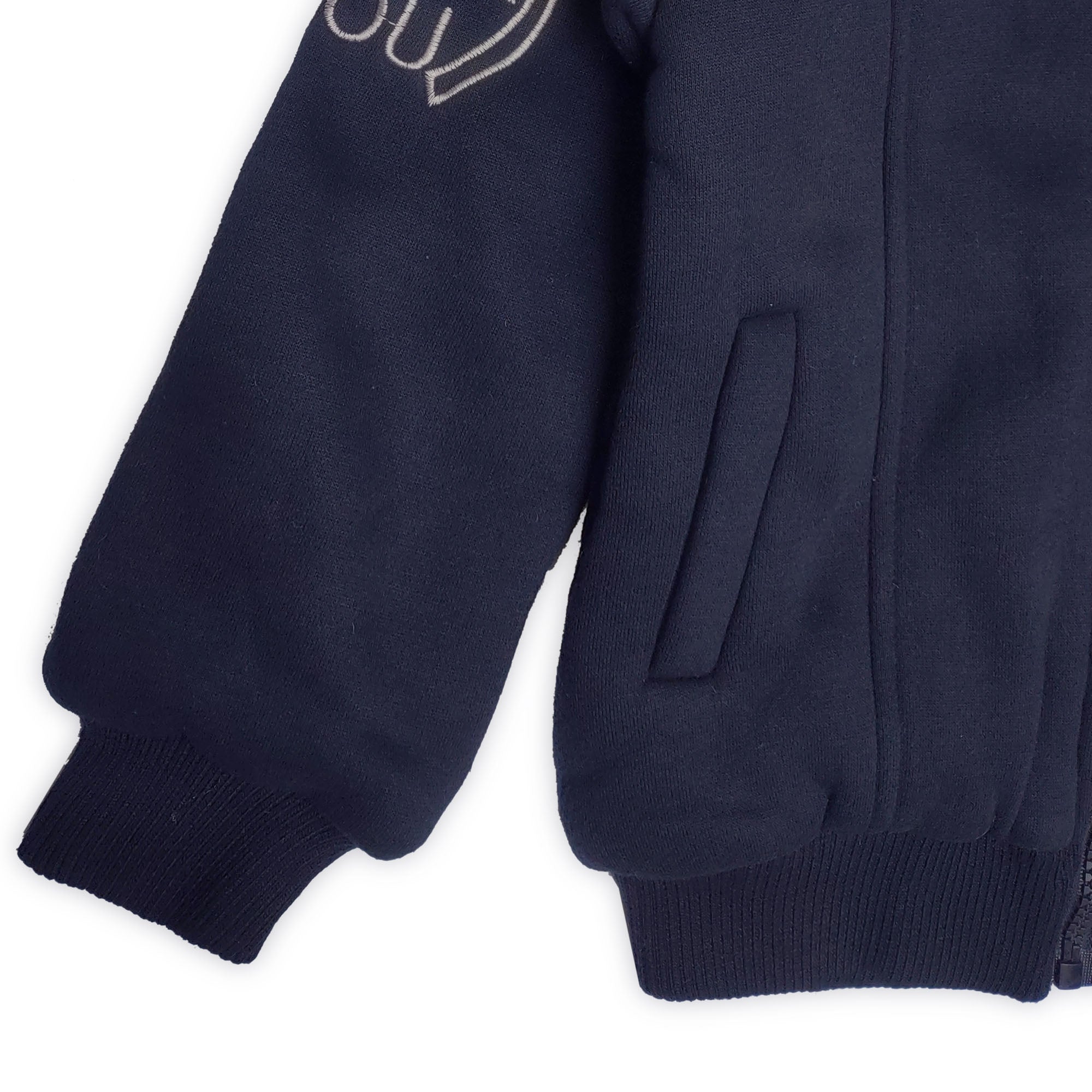 Navy Blue  Girls Hoodie