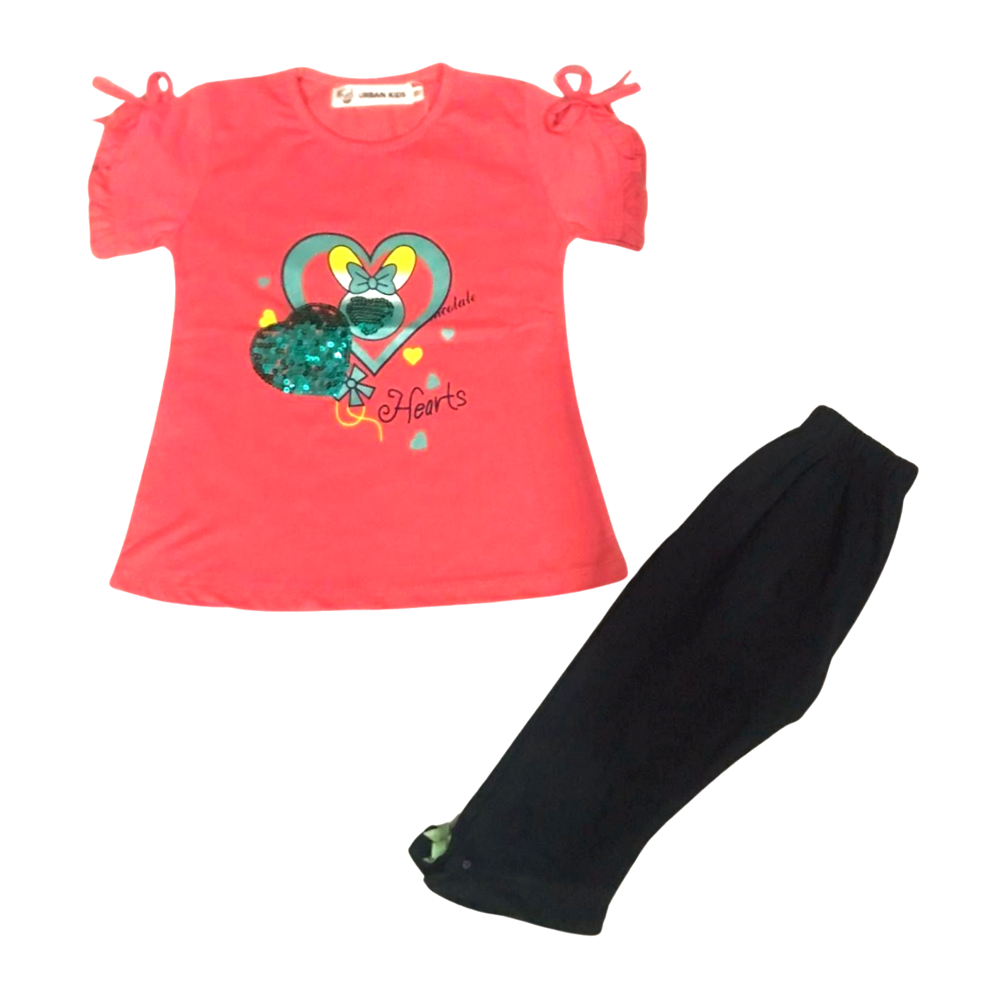 Pink Girls 2Pcs Suit