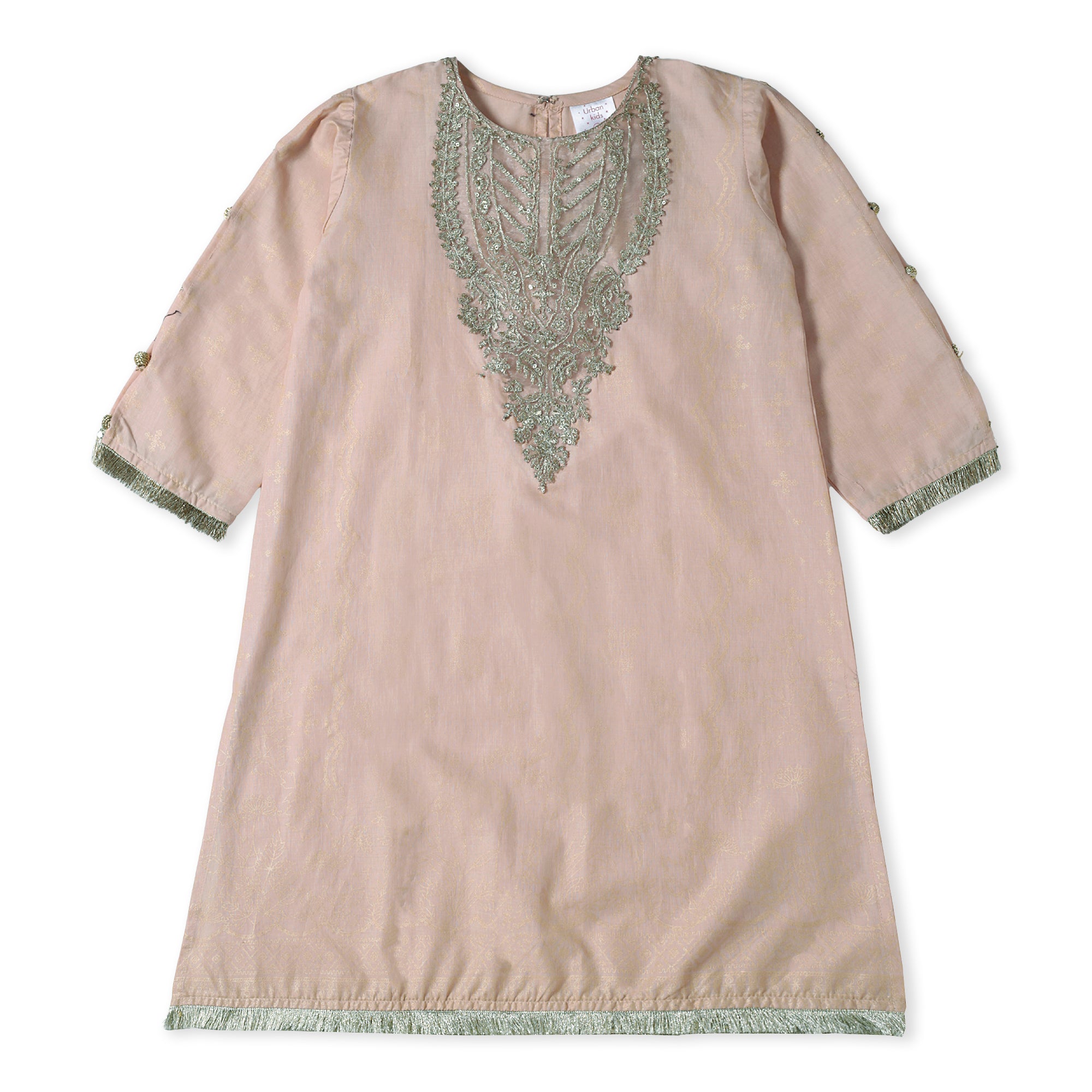 Pink Stylish Girls' Kurti