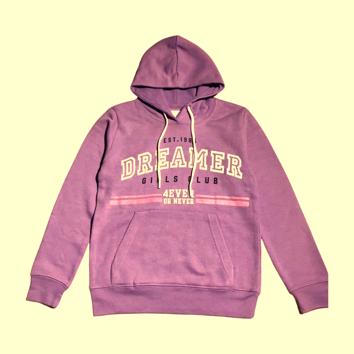 GIRL Purple Hoodie