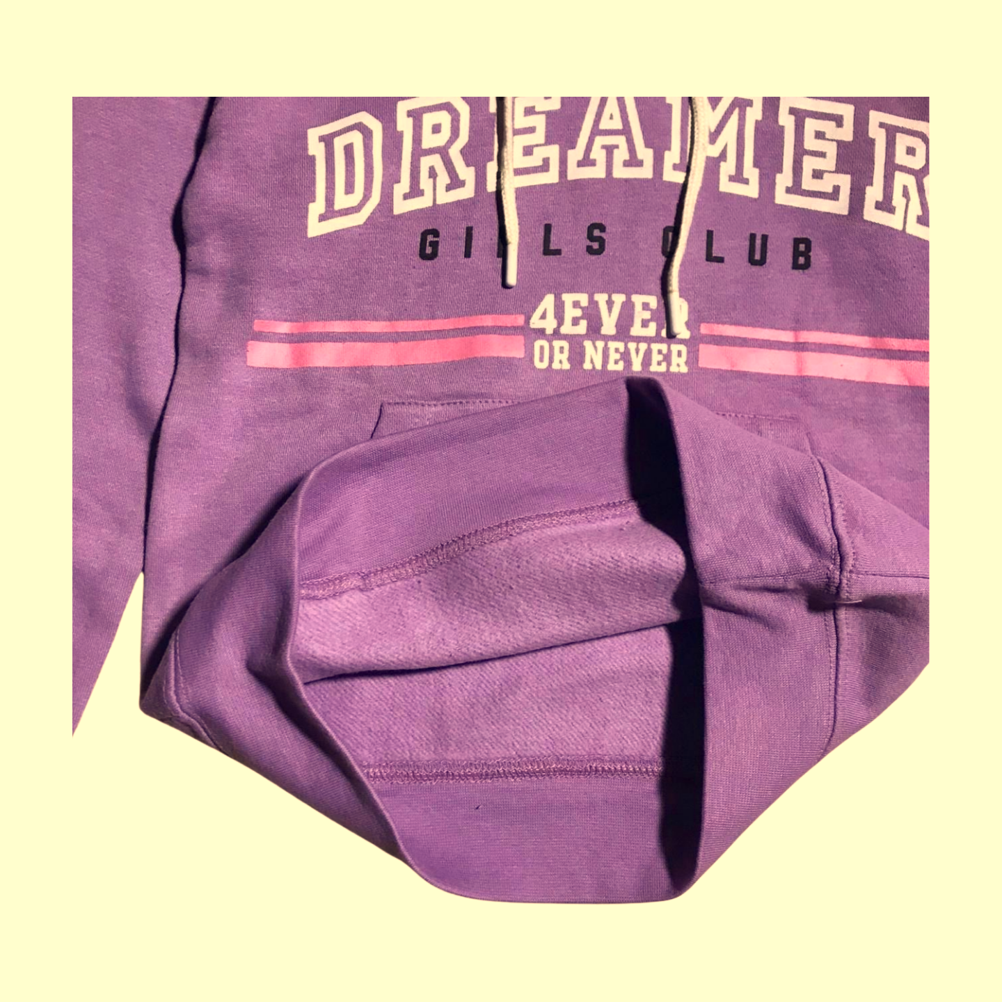 GIRL Purple Hoodie