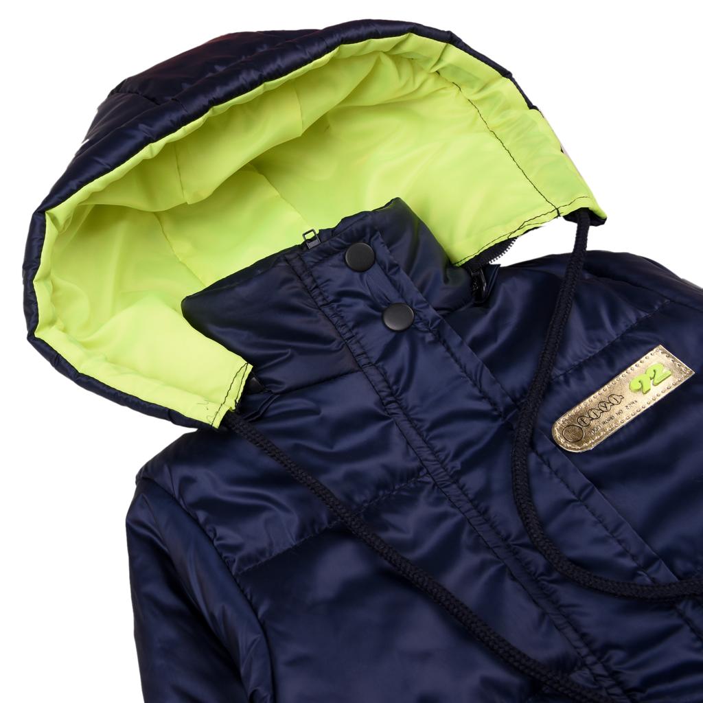 Blue Long Puffar Girl's Jacket