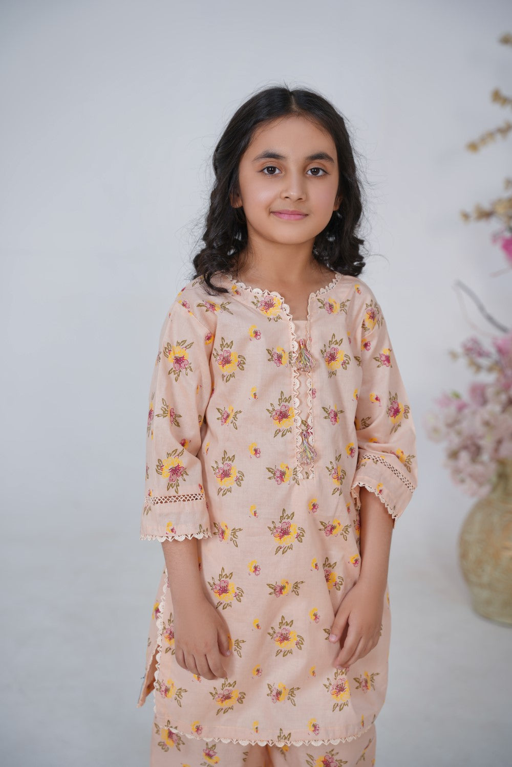 Girls Beige Suite