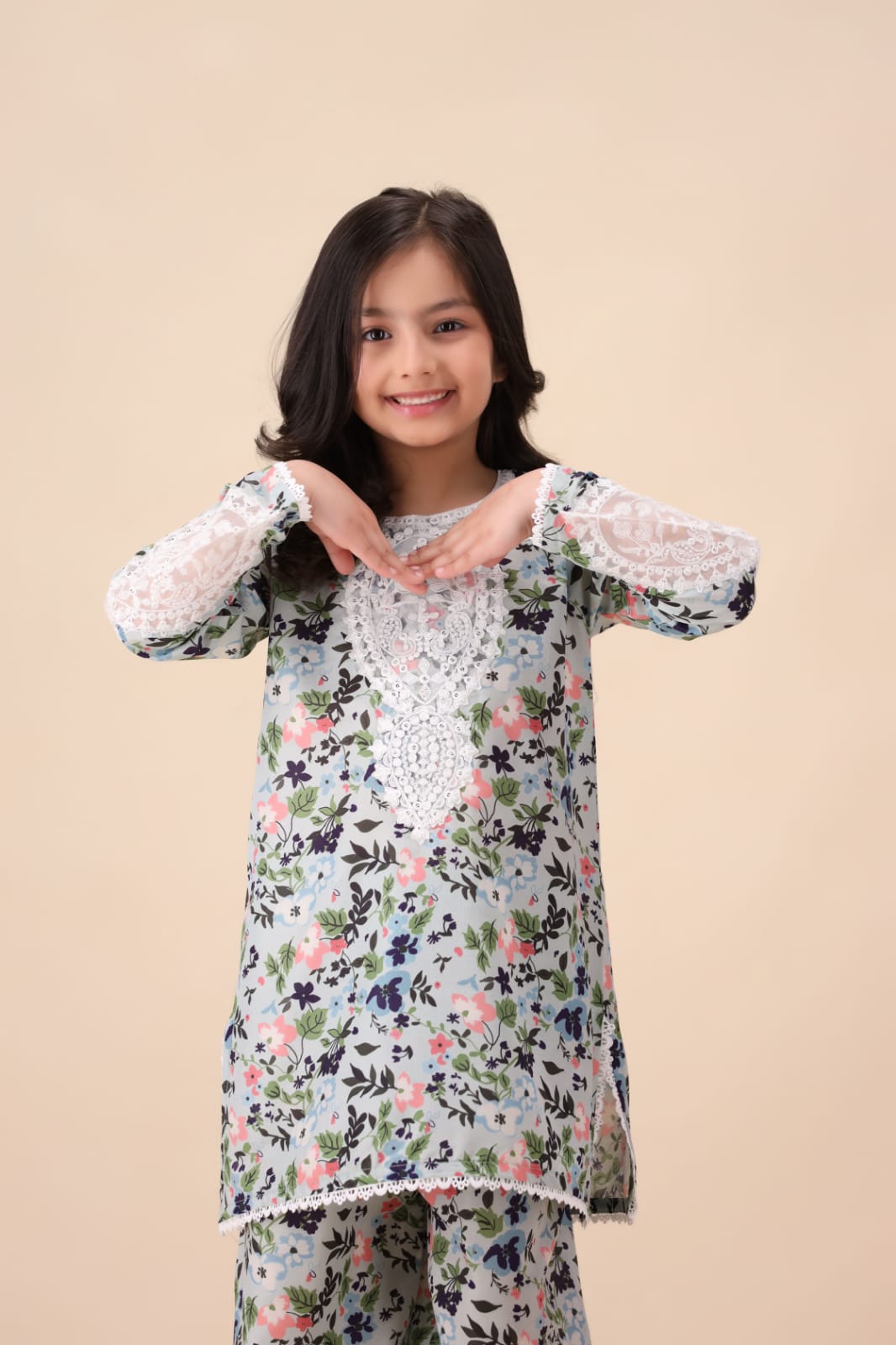 SKY BLUE KURTA SET
