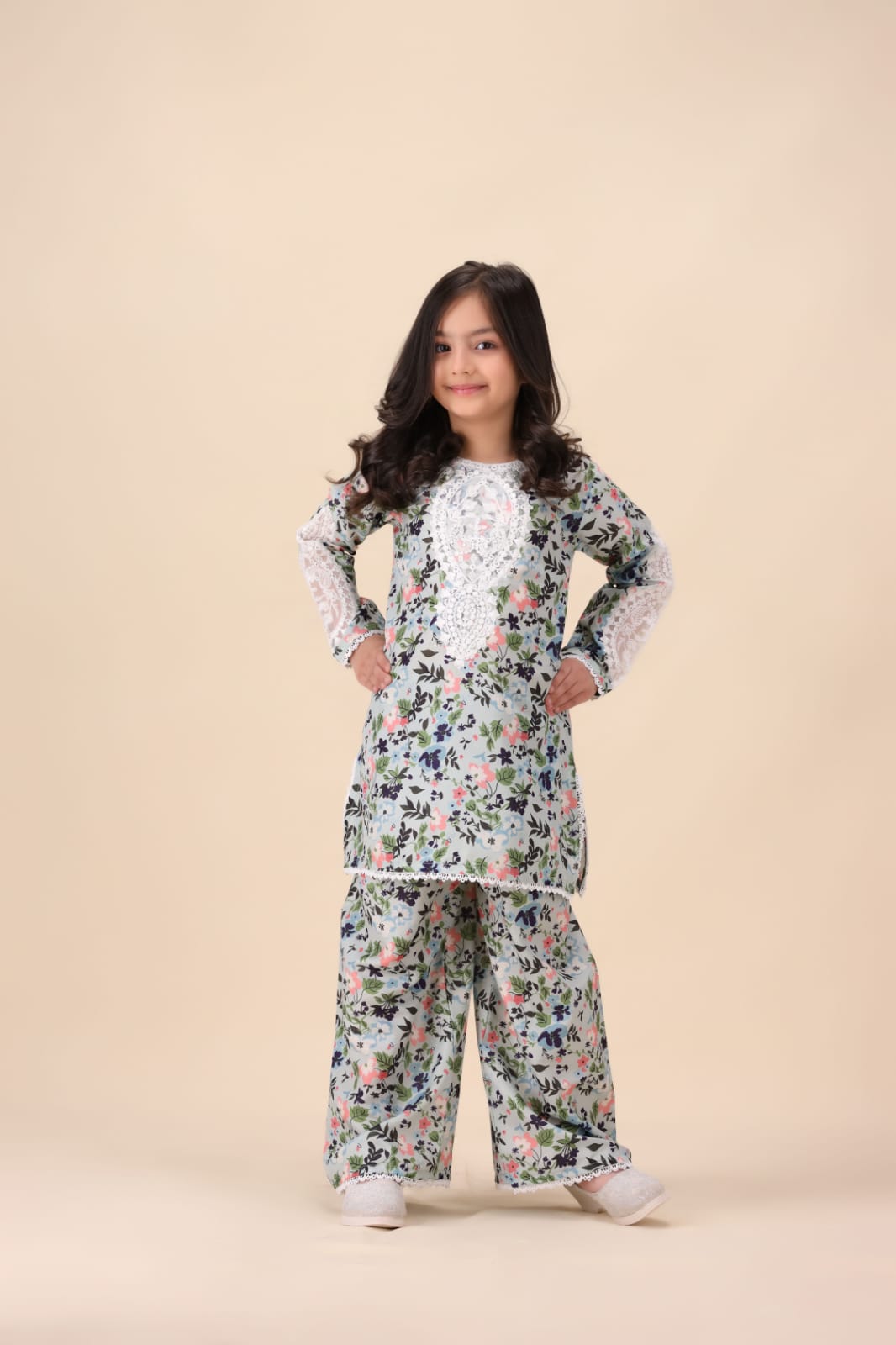 SKY BLUE KURTA SET