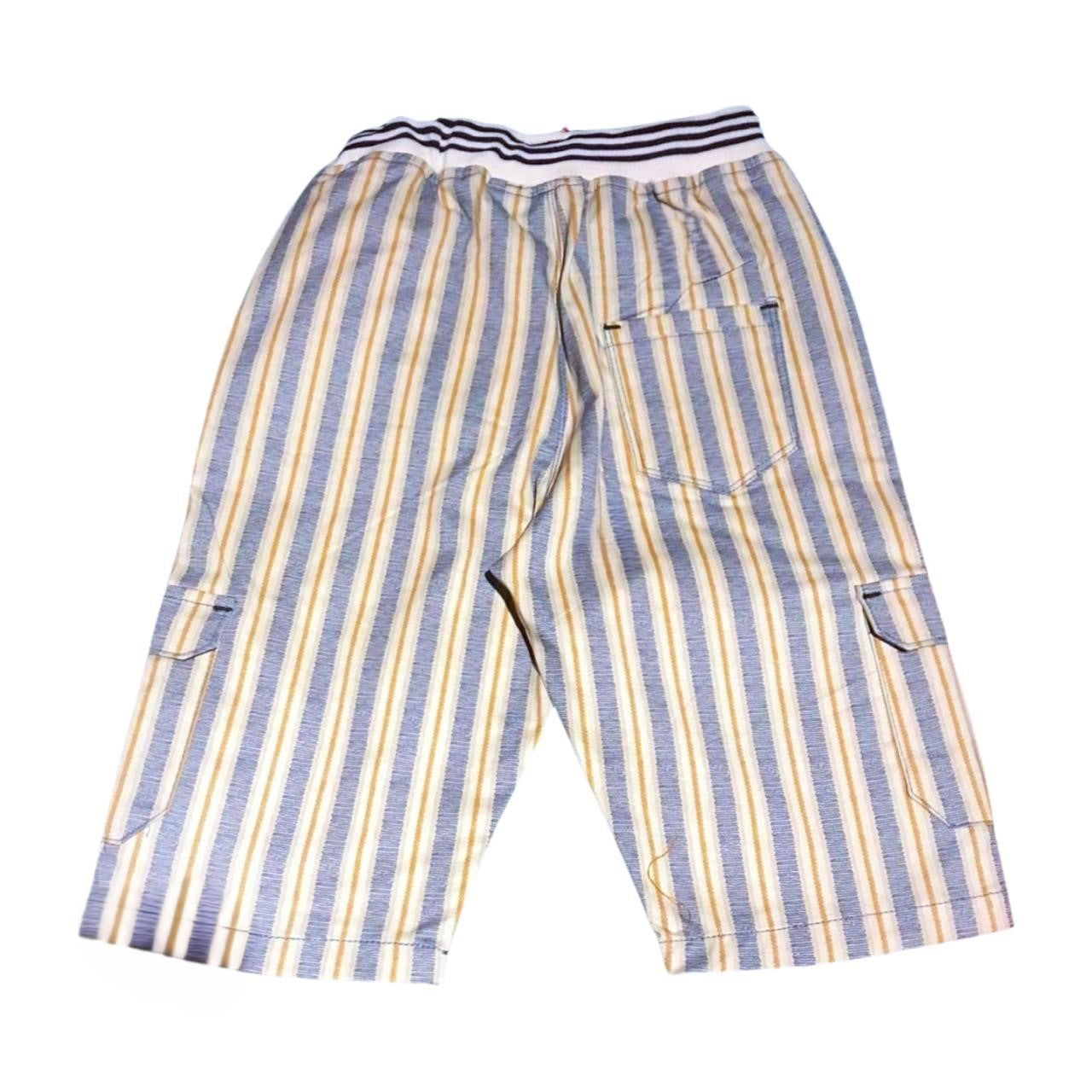 Striped Cargo Shorts
