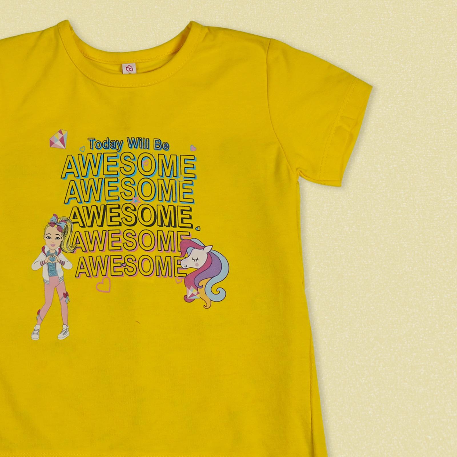 Yellow Girls Top