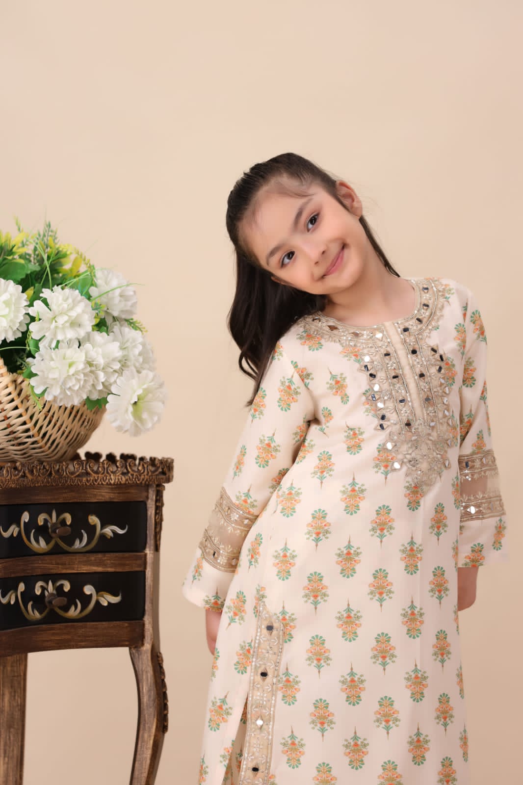 Mirror Embroidered Suit