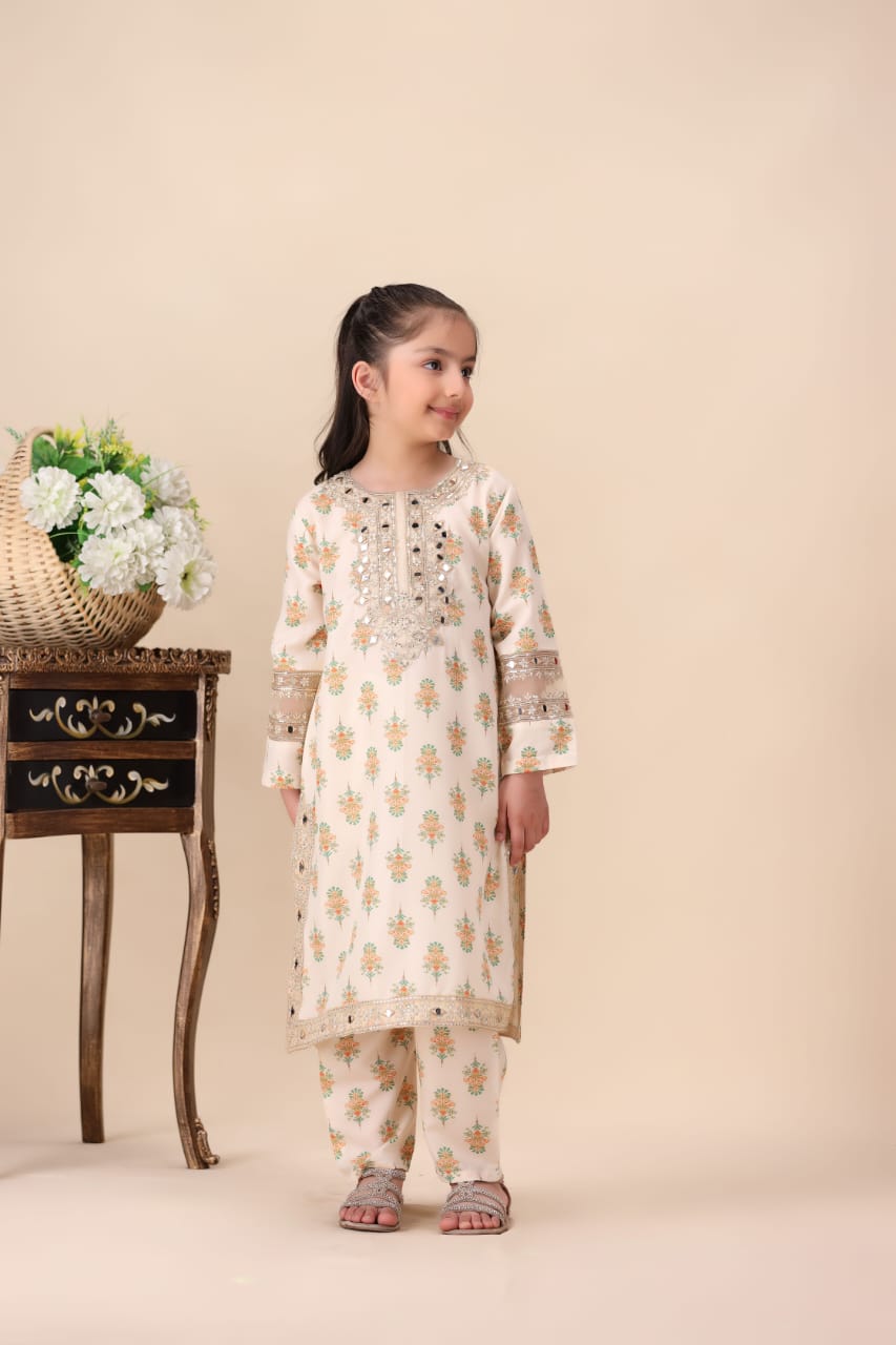 Mirror Embroidered Suit