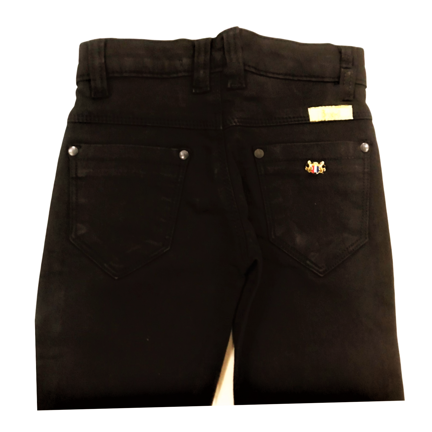 Black Flared Leg Jeans