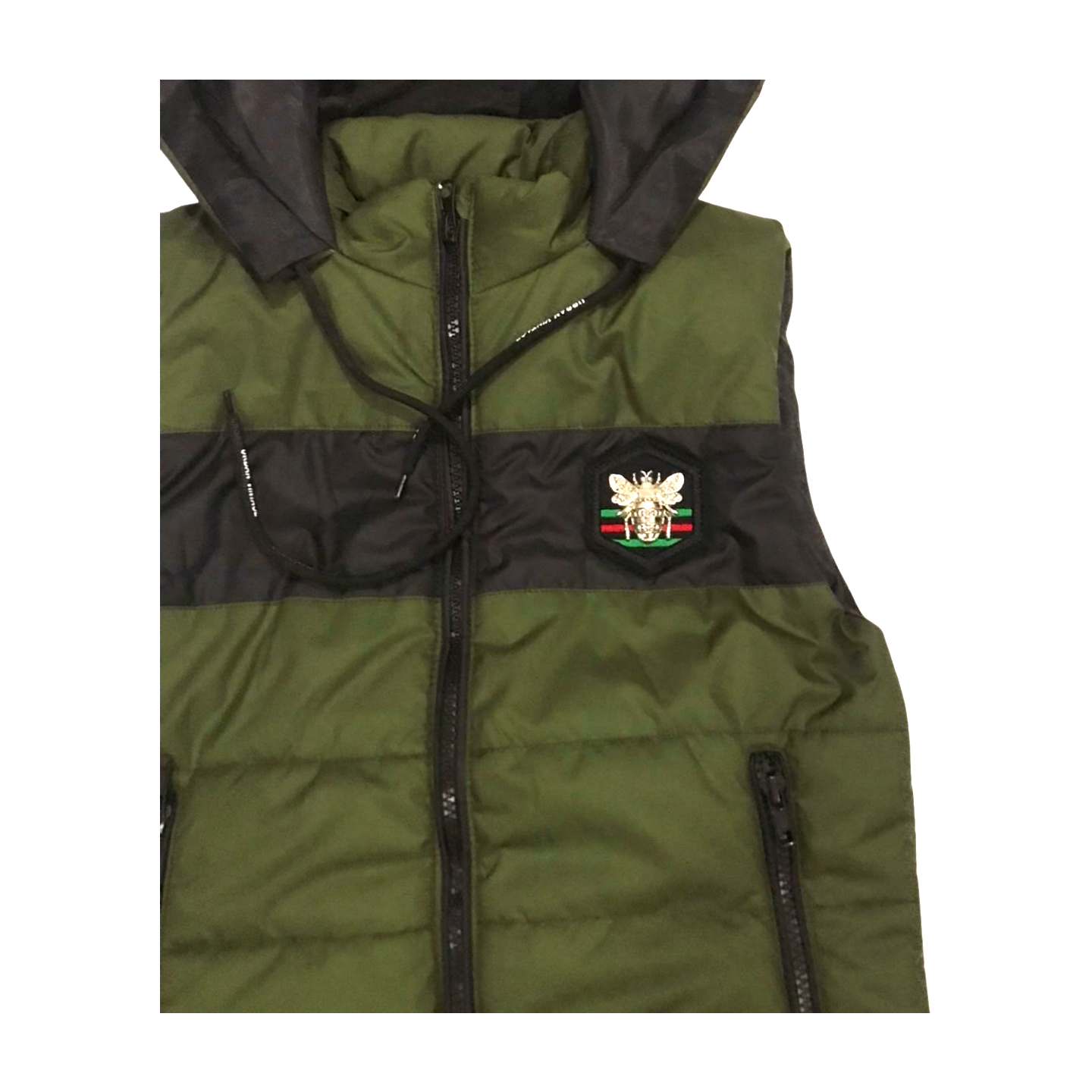Kids Quilted Vest with Hood
