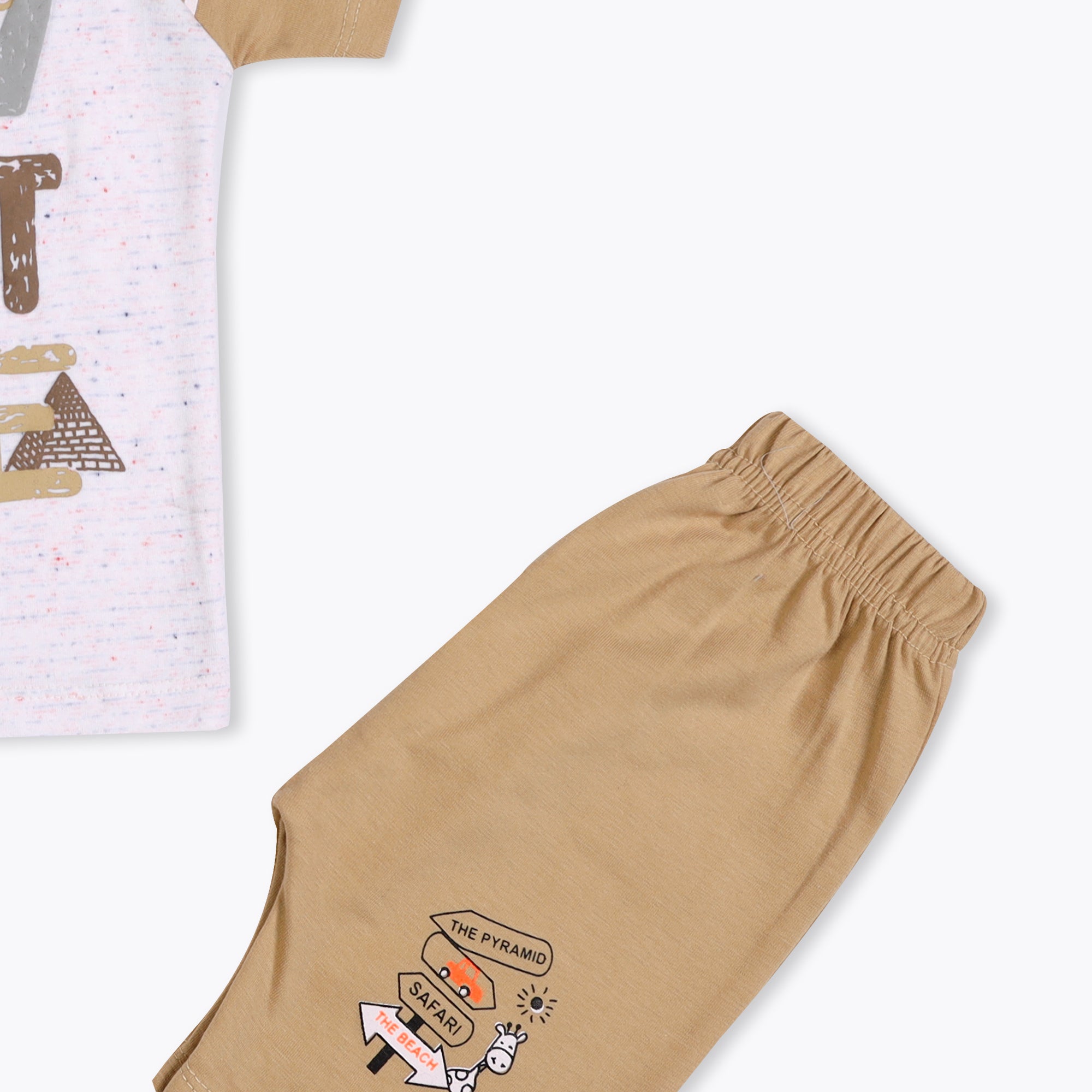 ADVENTURE BOY T-SHIRT WITH SHORTS