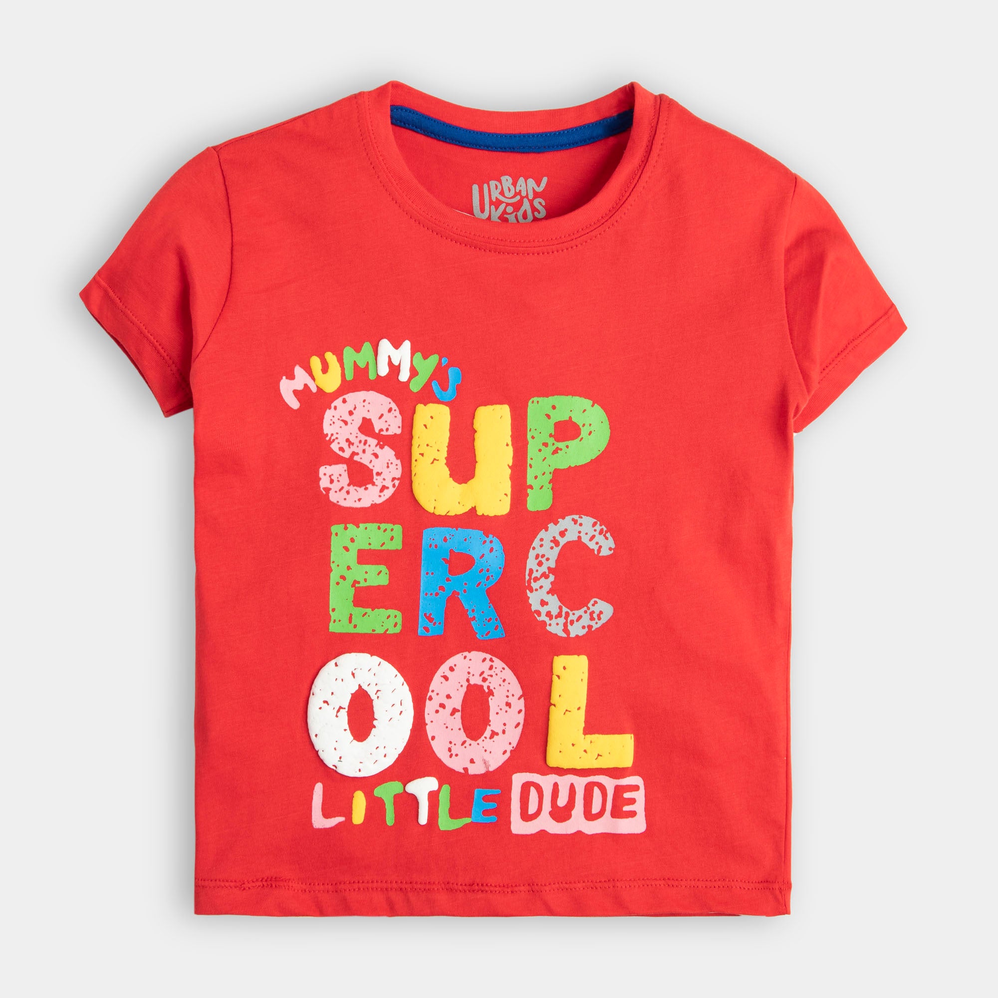 Red Super Cool Boys T-Shirt