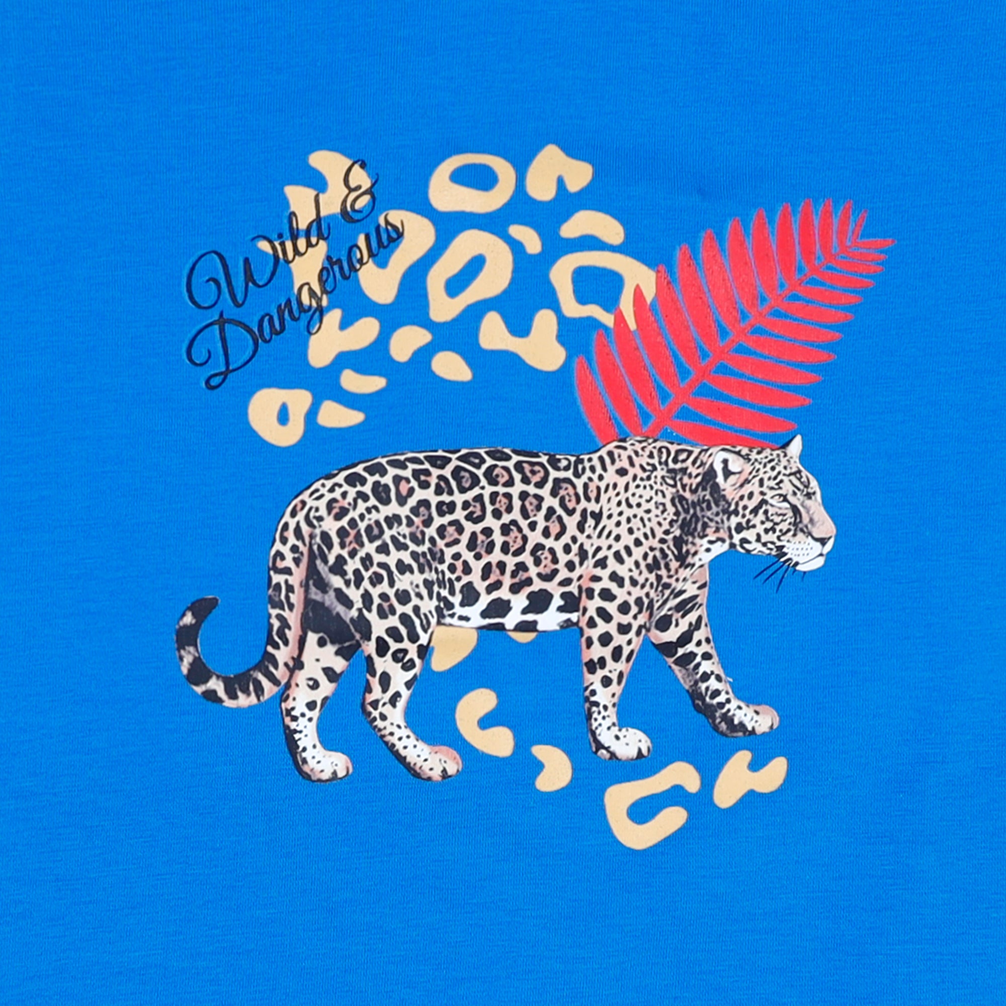 Cheetah Swag T-SHIRT WITH TWILL SHORTS