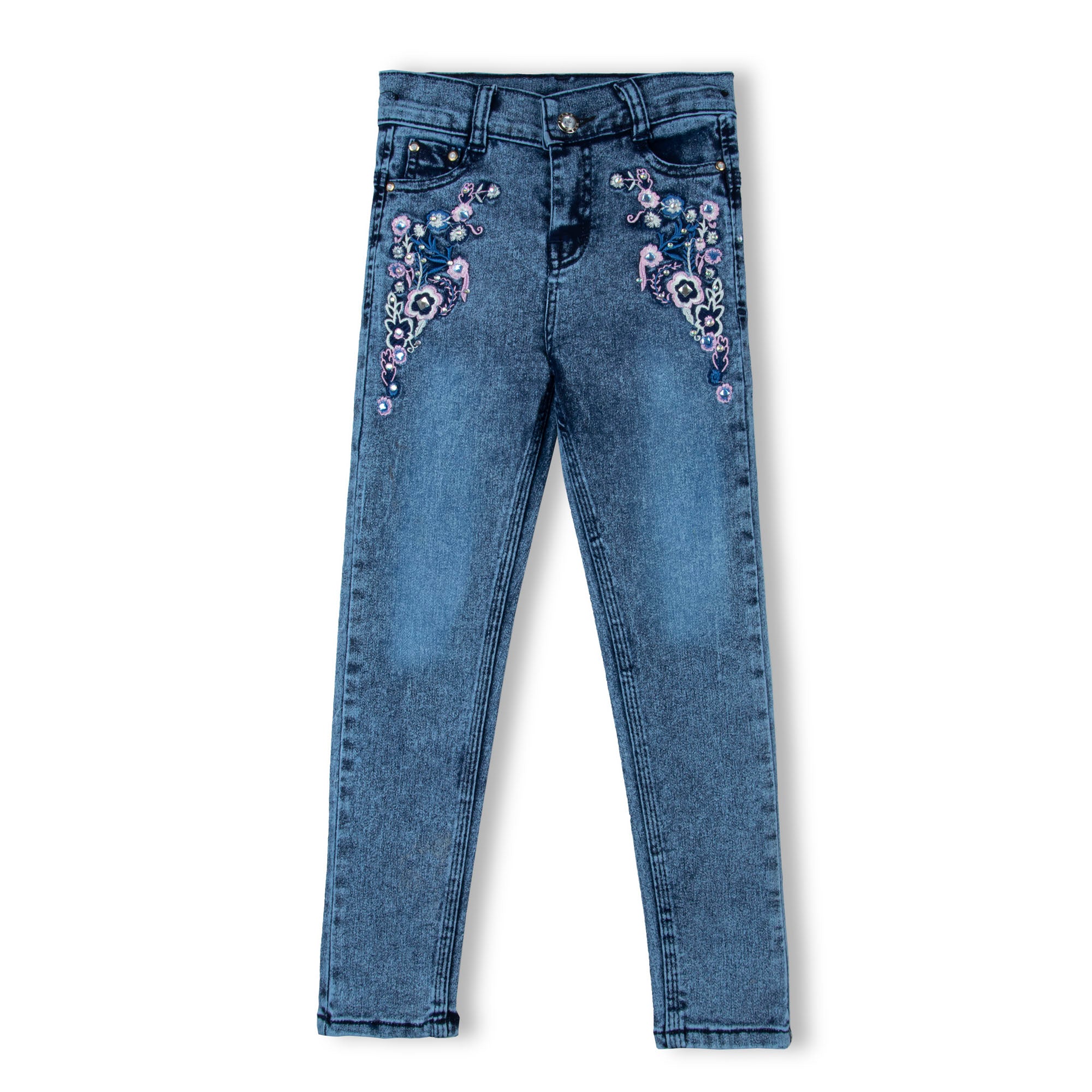 Butterfly Diamontes Jeans