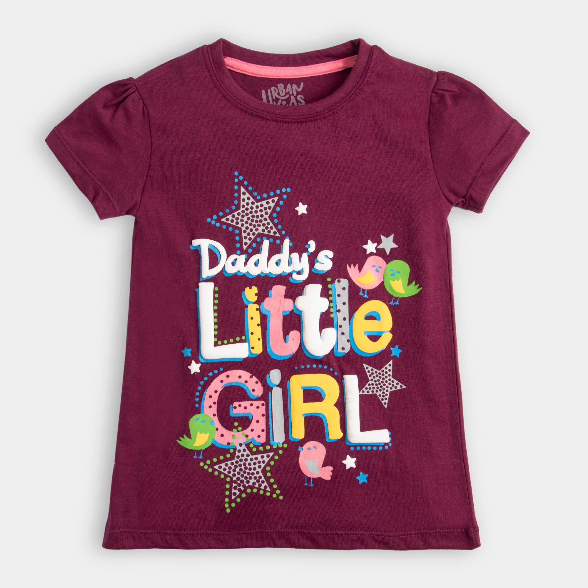 Purple Little Girl T-Shirt