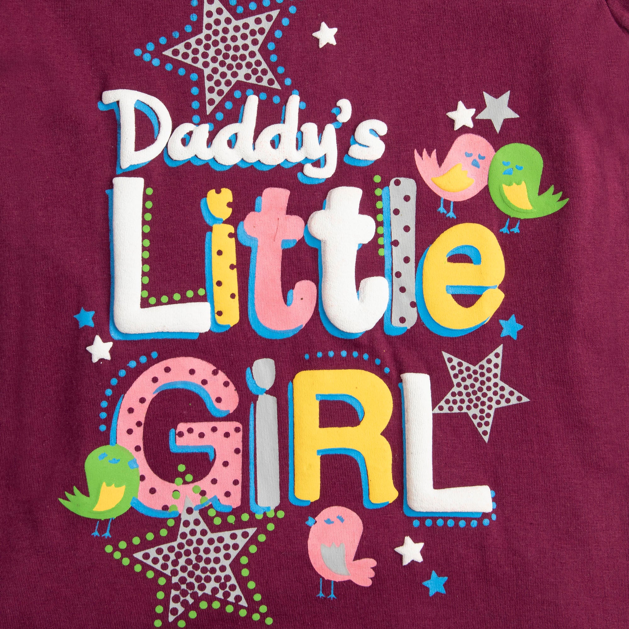 Purple Little Girl T-Shirt