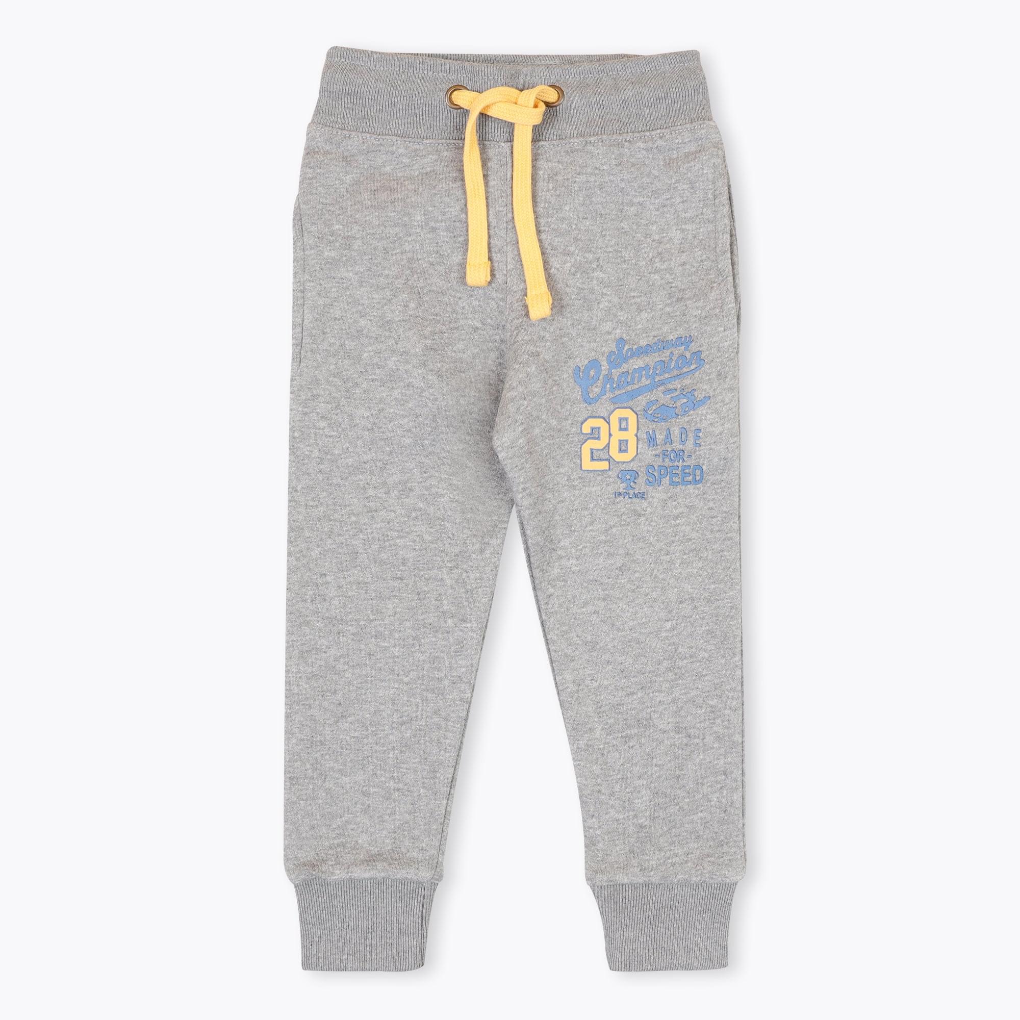 GREY BASIC FLEES TROUSER