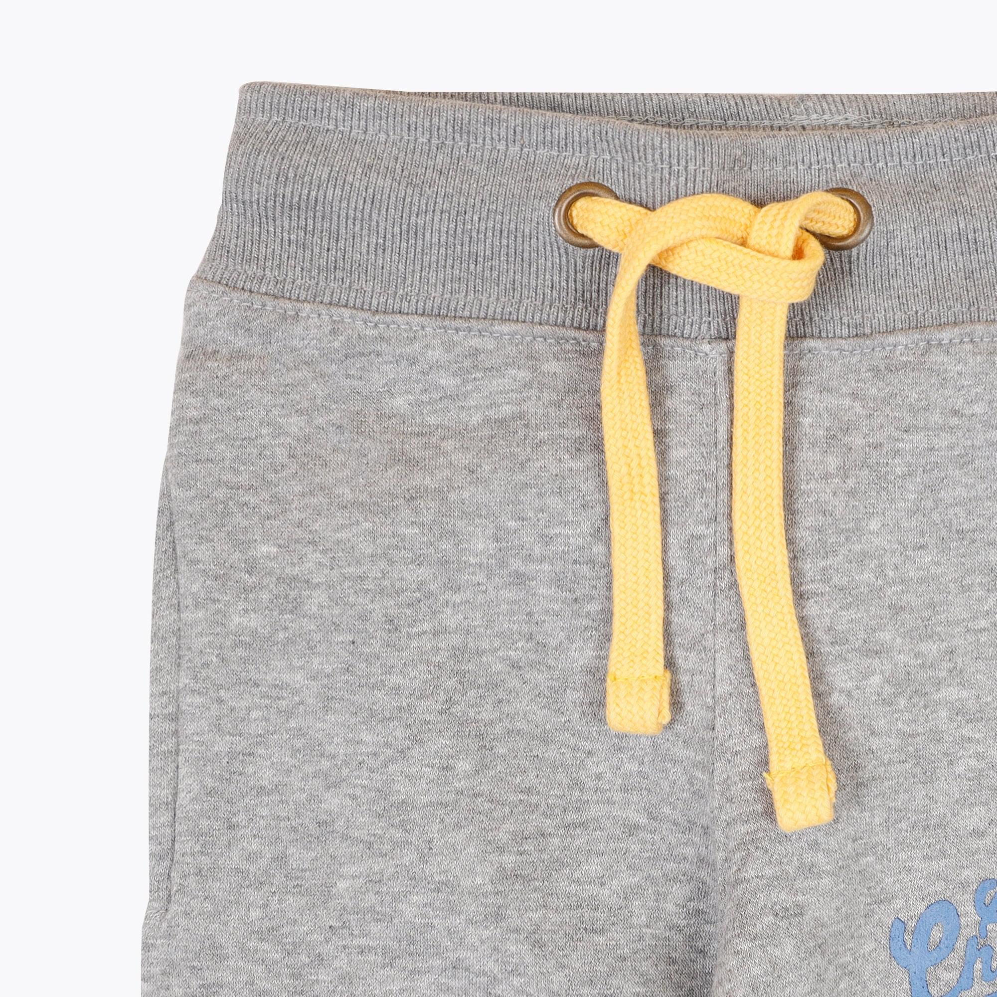 GREY BASIC FLEES TROUSER
