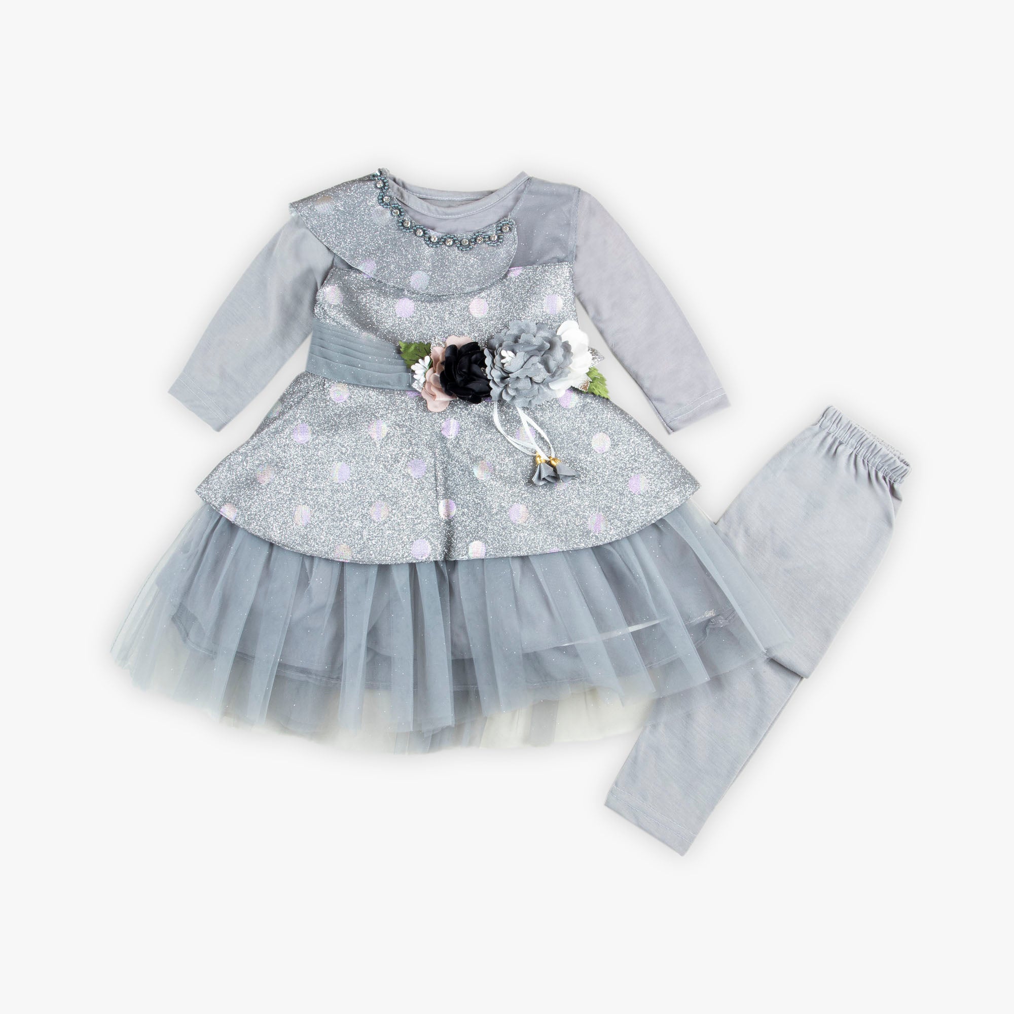 Grey party frock