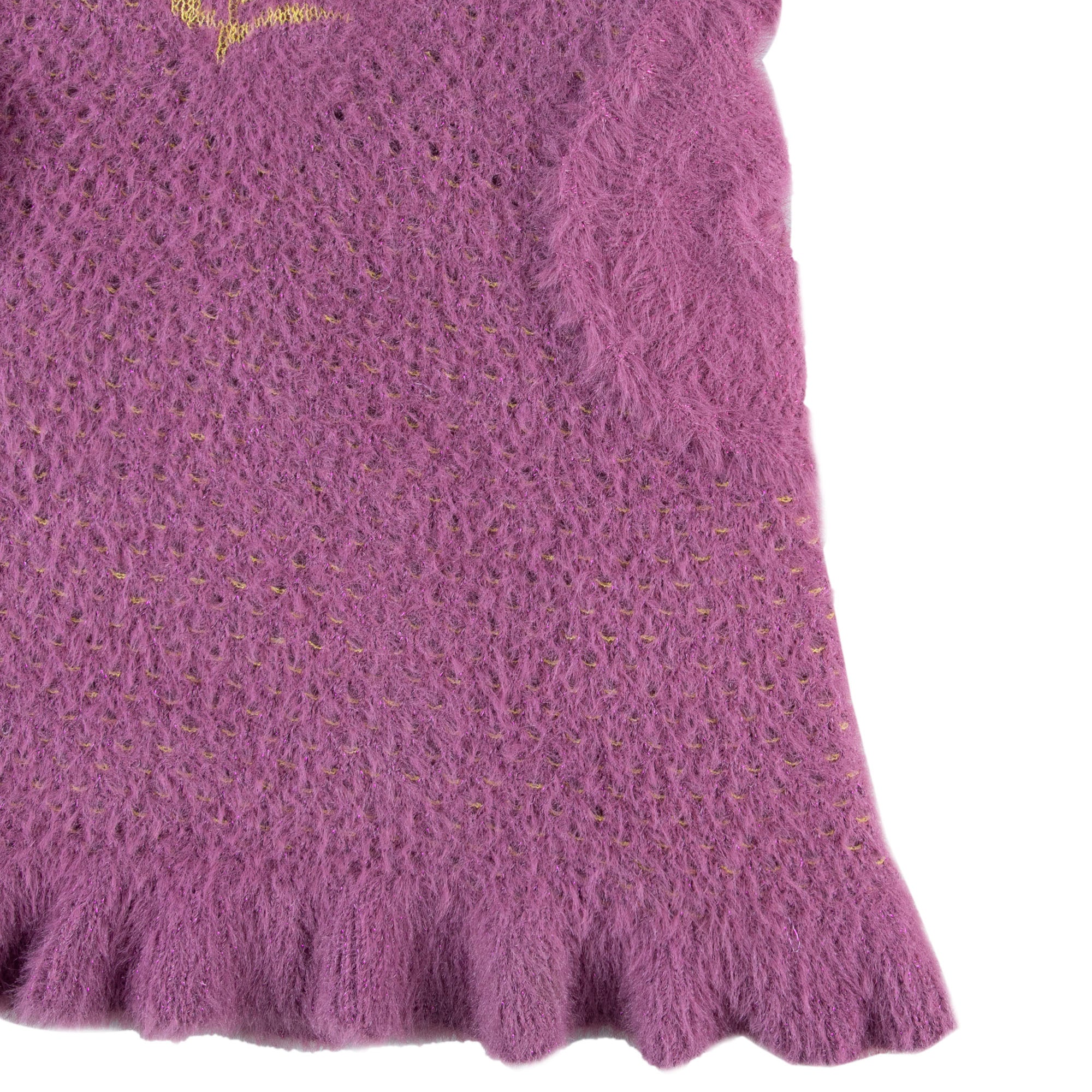 Purple Knit Dress up